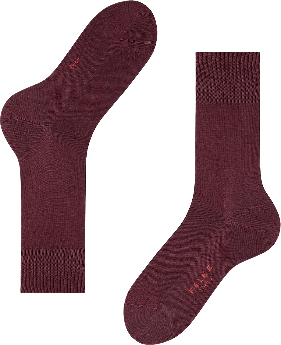 Tiago Socks, från Falke, i färgen Barolo.