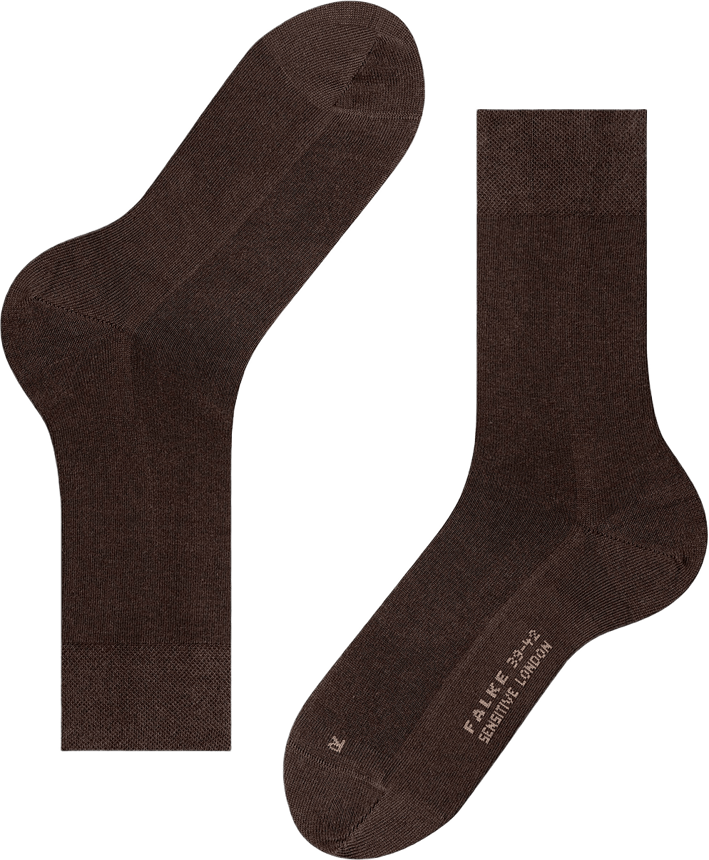 Sensitive London Socks, från Falke, i färgen Brown.