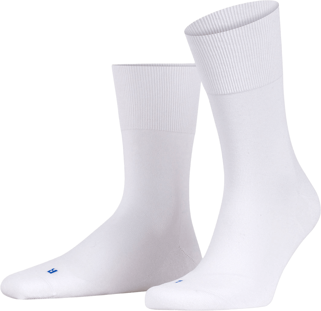 Run Socks, från Falke, i färgen White.