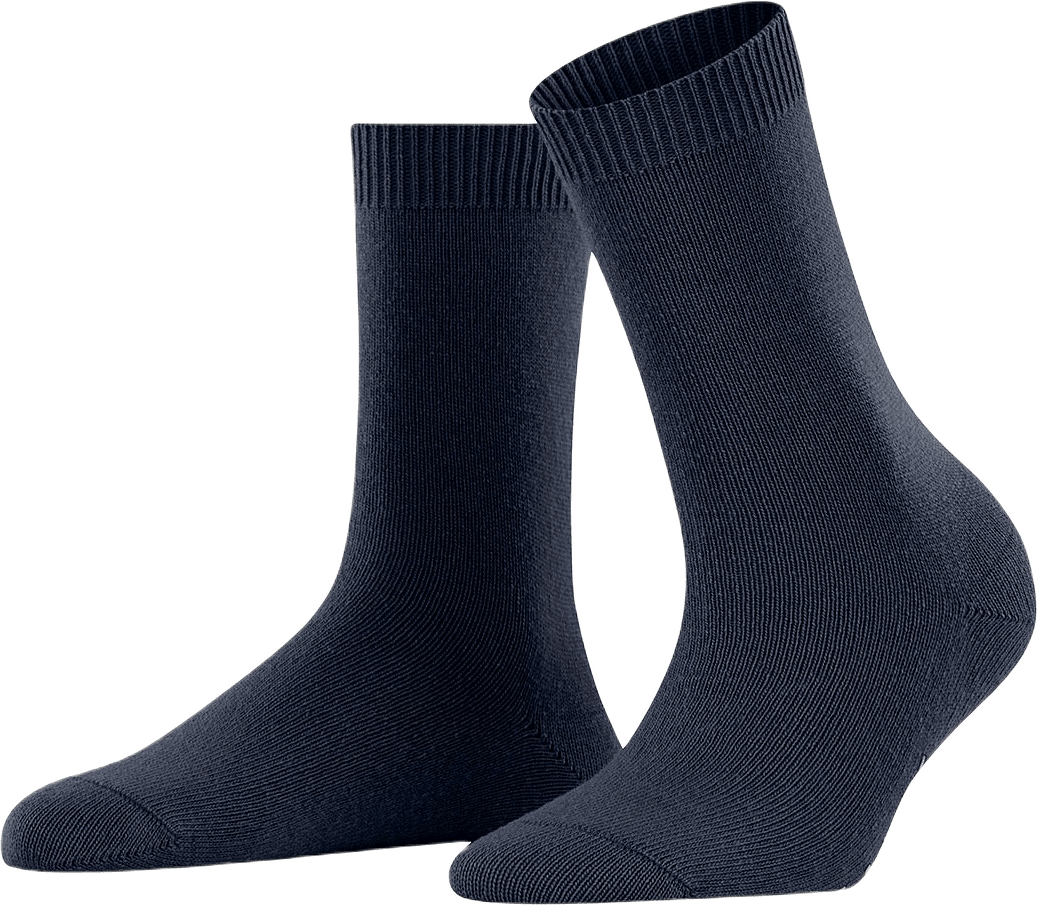 Cosy Wool Socks, från Falke, i färgen Space Blue.