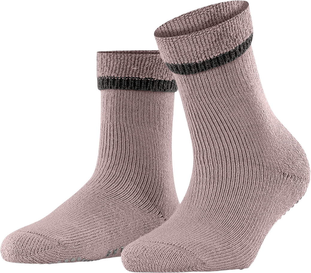 Cuddle Pads House Socks, från Falke, i färgen Rosewood.