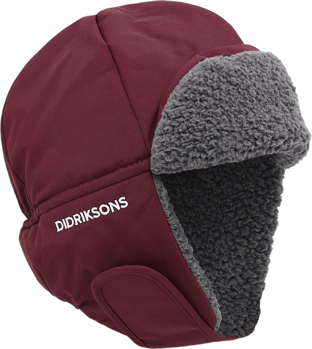 Biggles Kid's Cap, från Didriksons, i färgen Anemon Red.