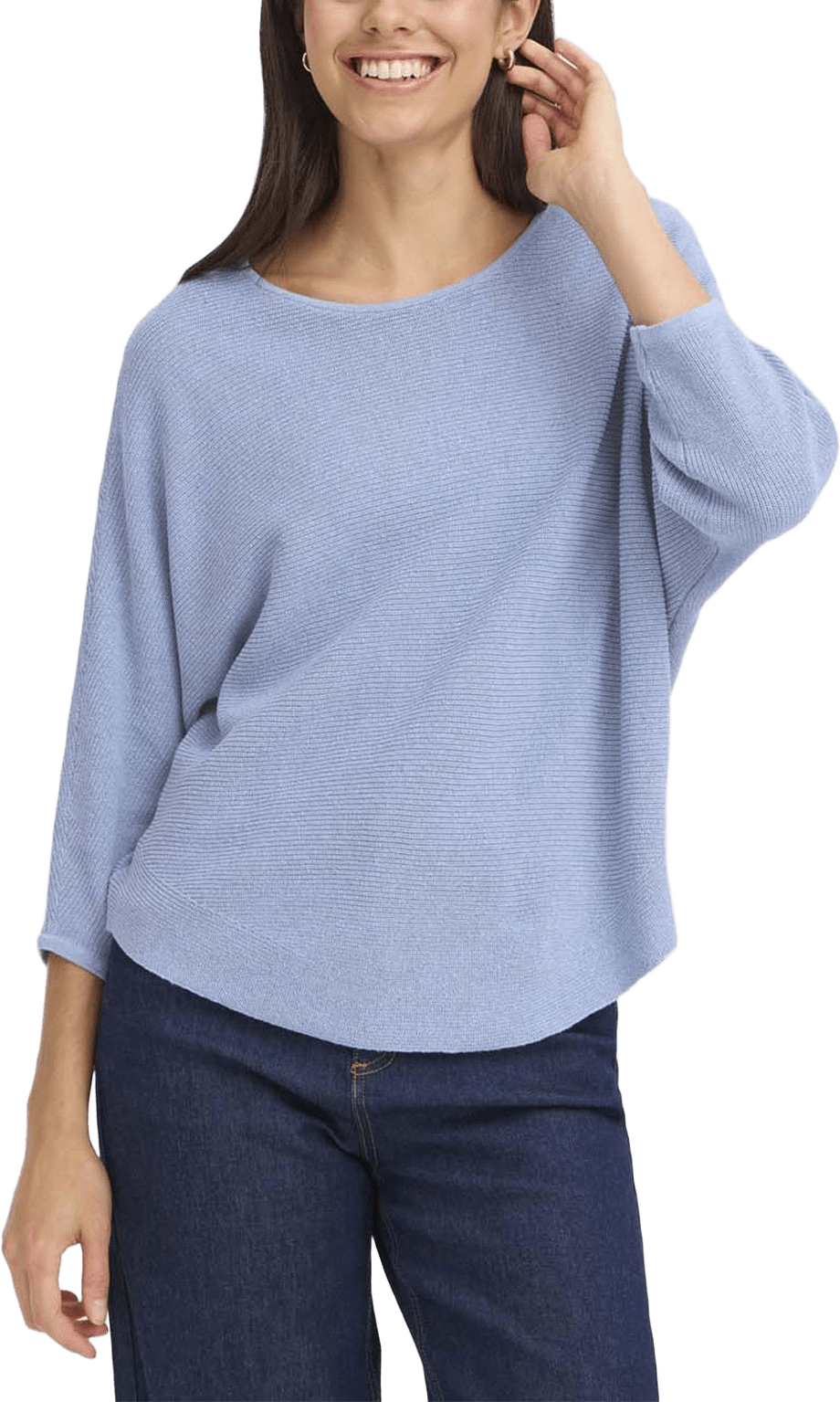 FRSINJA Pullover, från Fransa, i färgen Della Robbia Blue.