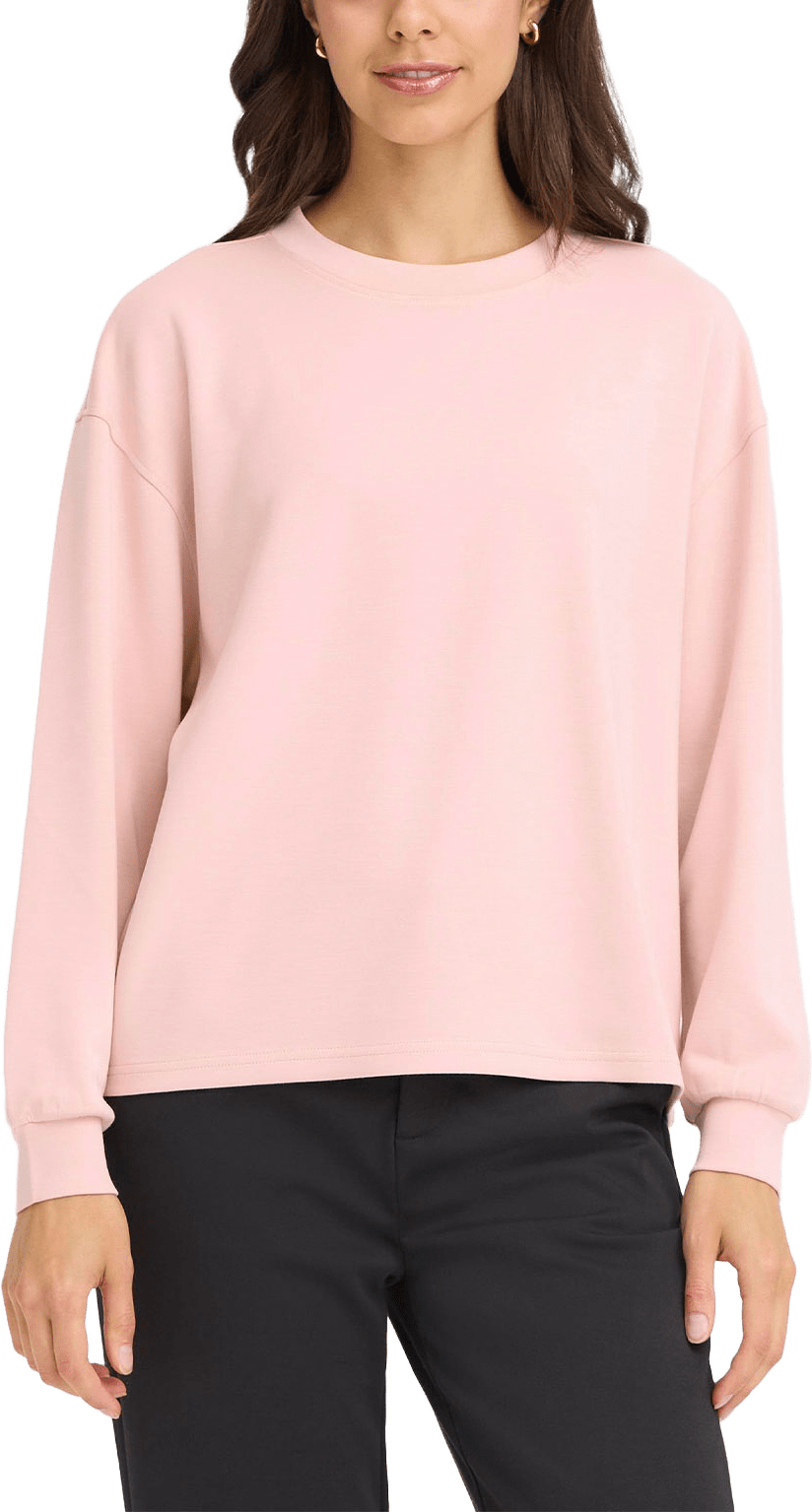 FRAURORA Sweatshirt, från Fransa, i färgen Rose Smoke.