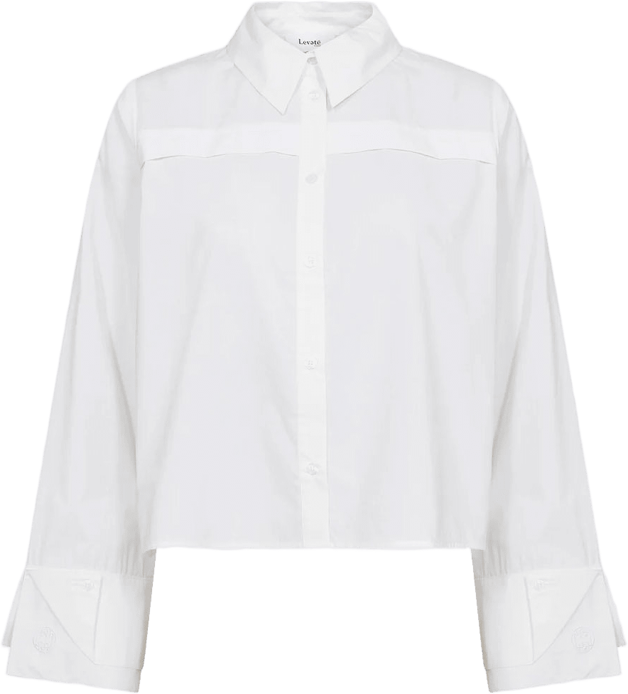 LR-Kia 4 Shirt, från Leveté Room, i färgen White.