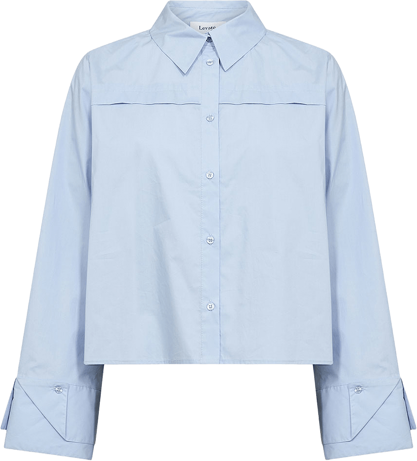 LR-Kia 4 Shirt, från Leveté Room, i färgen Marlin Blue.