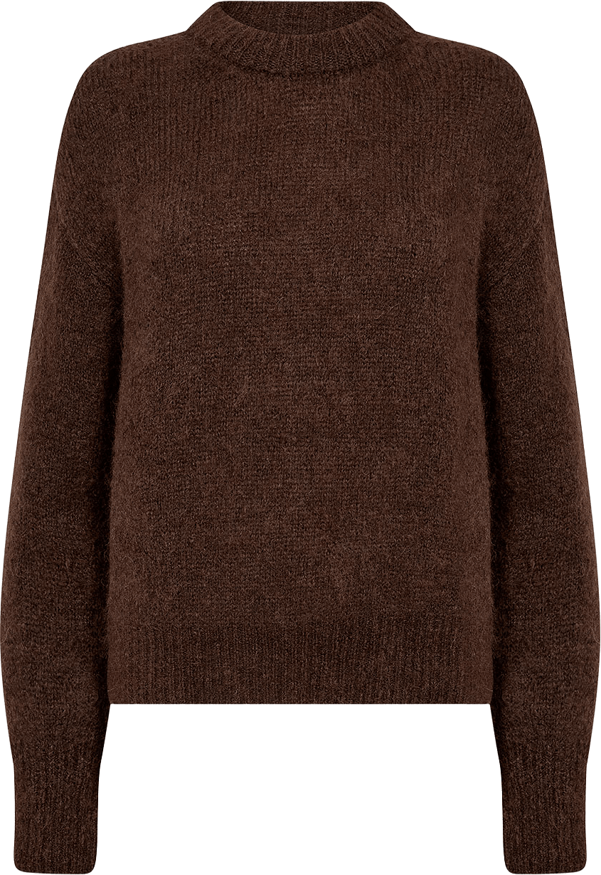 LR-Noreen 1 Pullover, från Leveté Room, i färgen Coffee.
