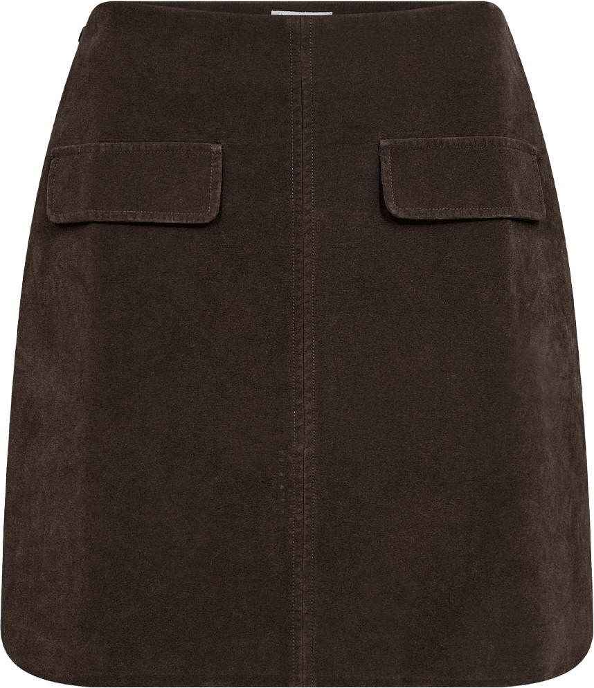 LR-Nioba 2 Skirt, från Leveté Room, i färgen Coffee.