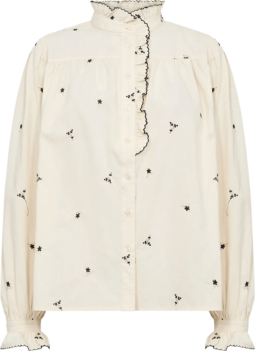 SC-Viben 1 Shirt, från Soyaconcept, i färgen Cream Combi.