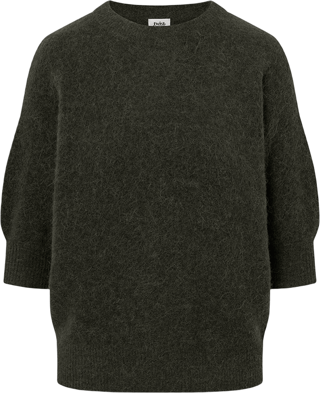 Remi Sweater, från Twist & Tango, i färgen Forest Green.