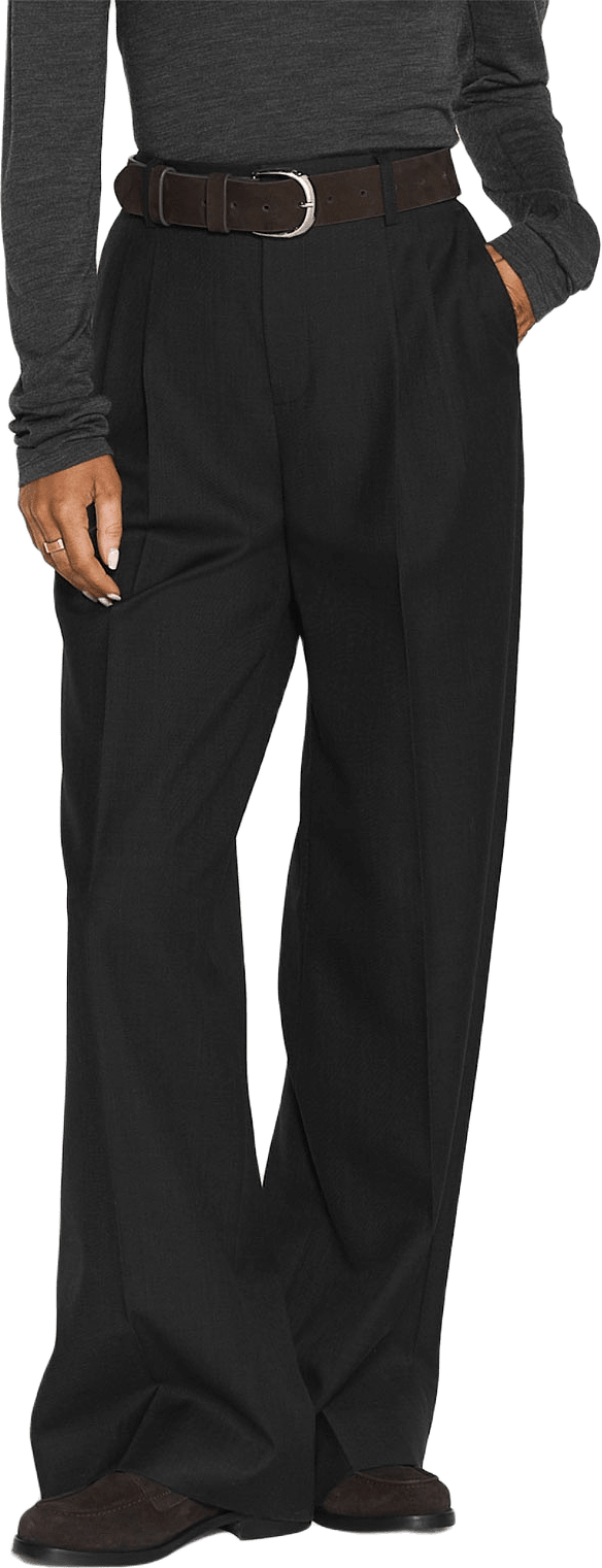 Wynne Trousers, från Twist & Tango, i färgen Dk Grey Mélange.