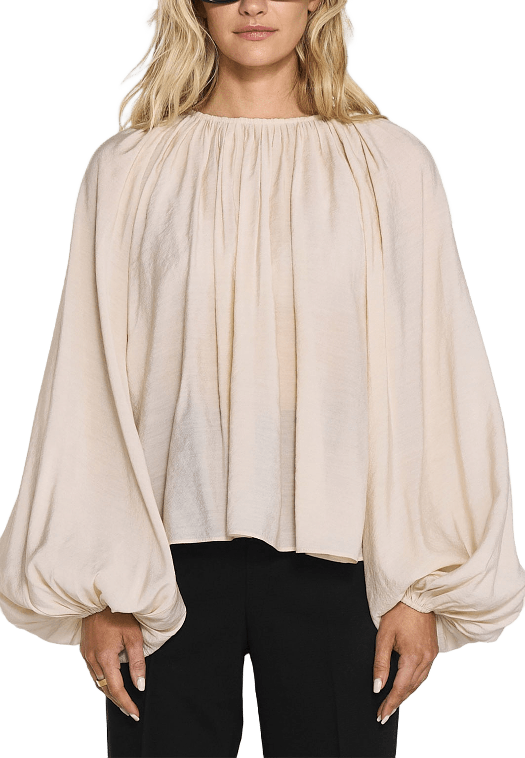 Giane Blouse, från Twist & Tango, i färgen Ivory.