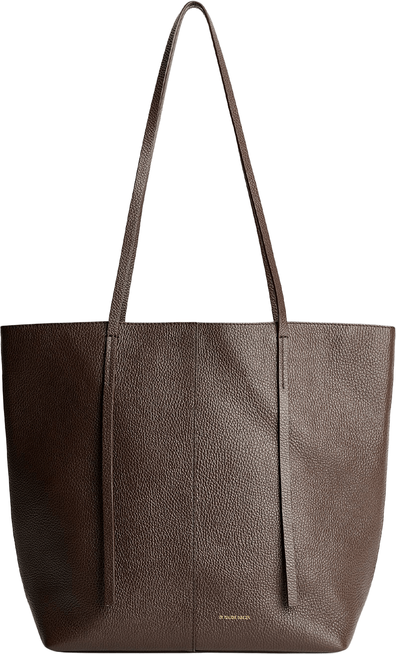 Abilso läderväska, från By Malene Birger, i färgen Carafe.