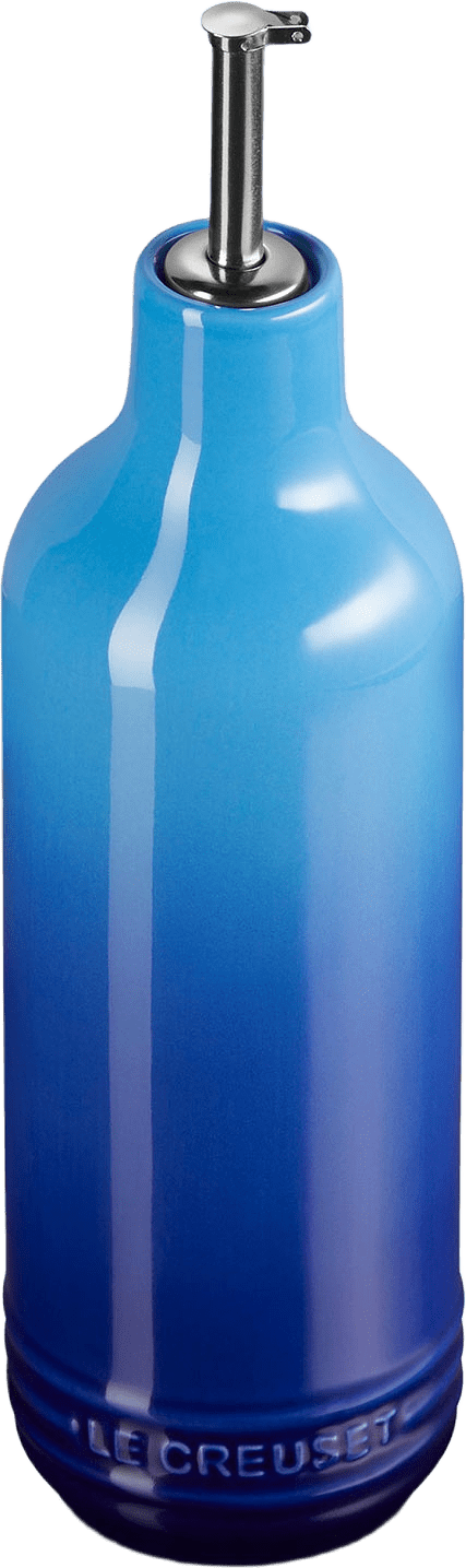 Signature Stengods Oljeflaska 600ml Azure, från Le Creuset, i färgen Azure.