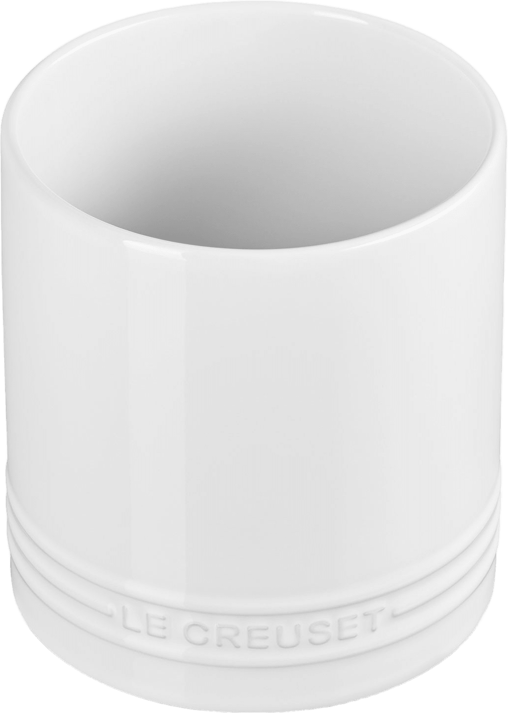 Signature Stengods Bestick- Och Redskapskruka 1.1L White, från Le Creuset, i färgen White.