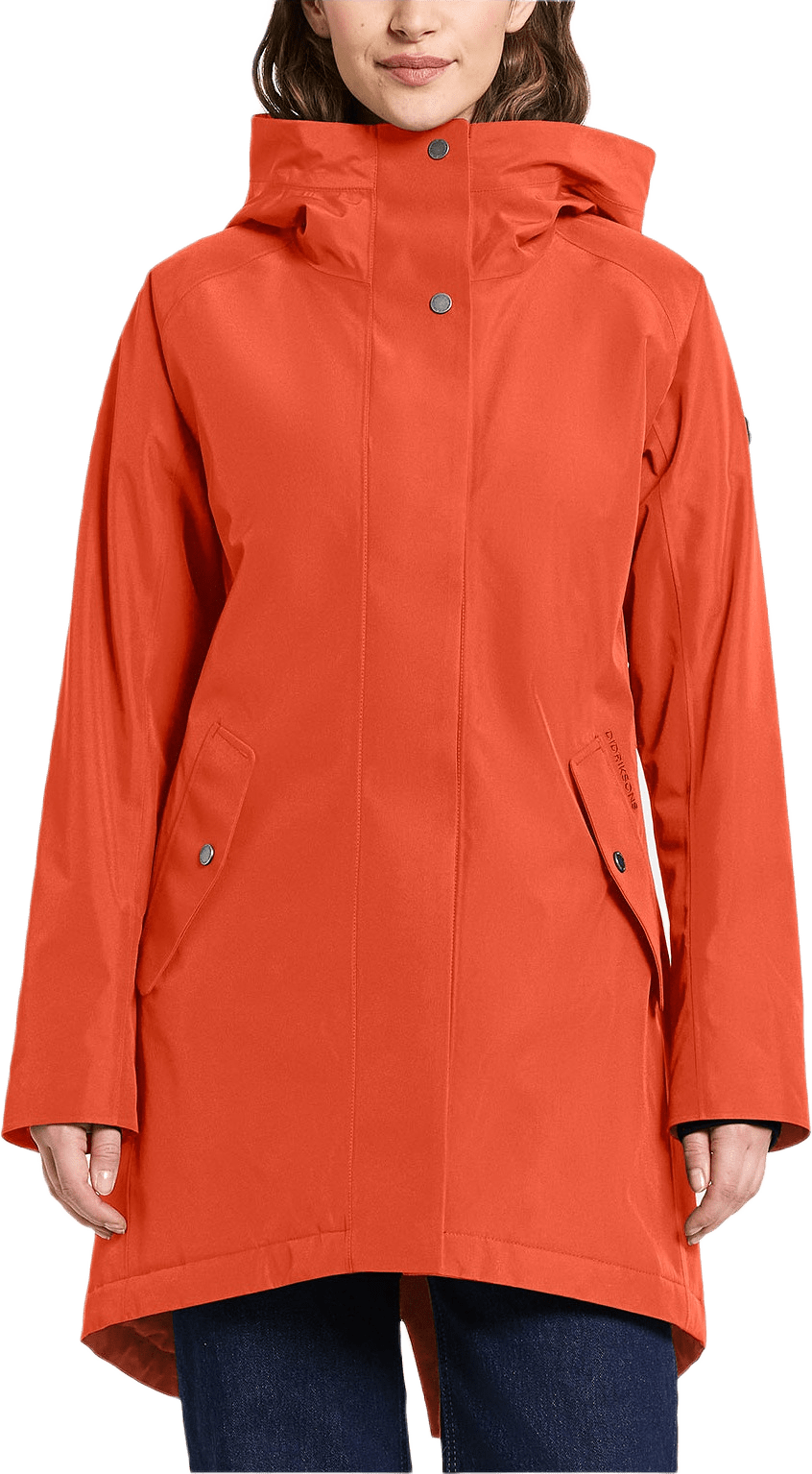 Alana Parka, från Didriksons, i färgen Rust.