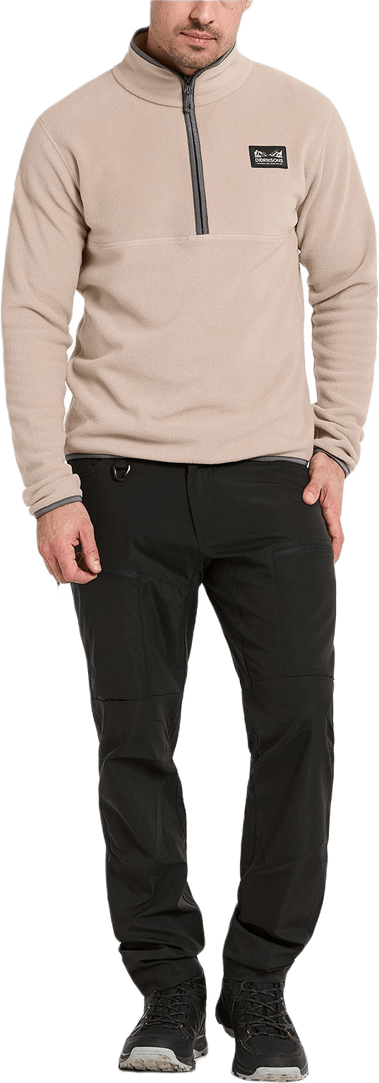 Vito Halfzip, från Didriksons, i färgen Beach Beige.