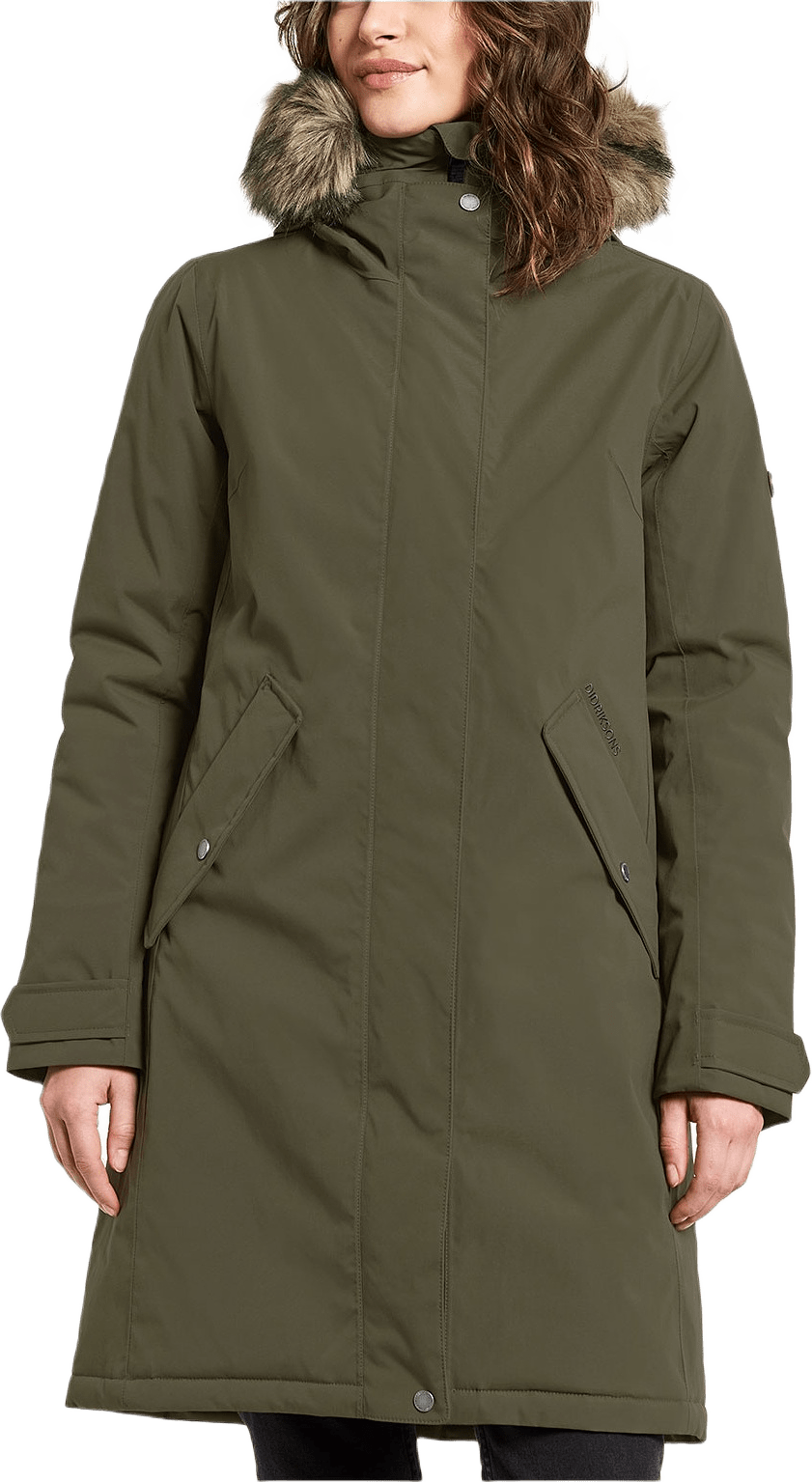 Erna Parka, från Didriksons, i färgen Deep Green.
