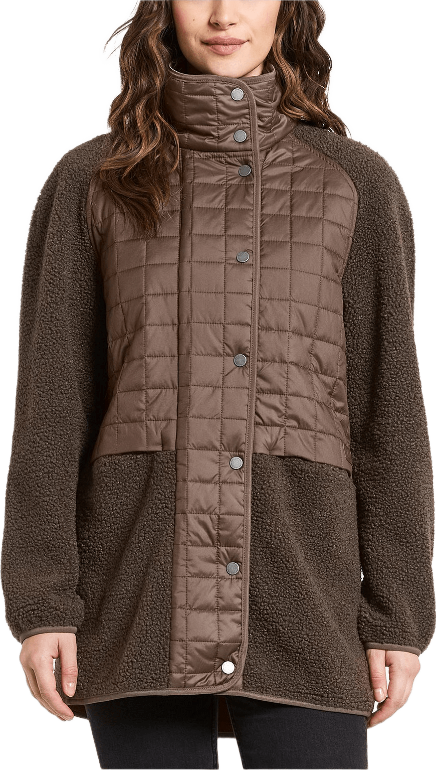 Hazel Jacket, från Didriksons, i färgen Mocha Brown.