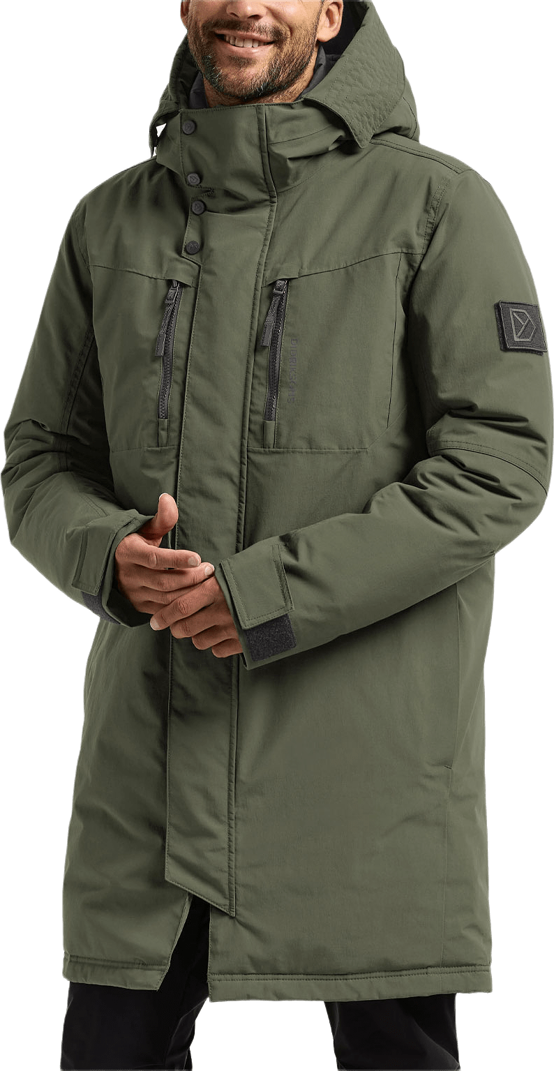 Dexter Parka, från Didriksons, i färgen Deep Green.