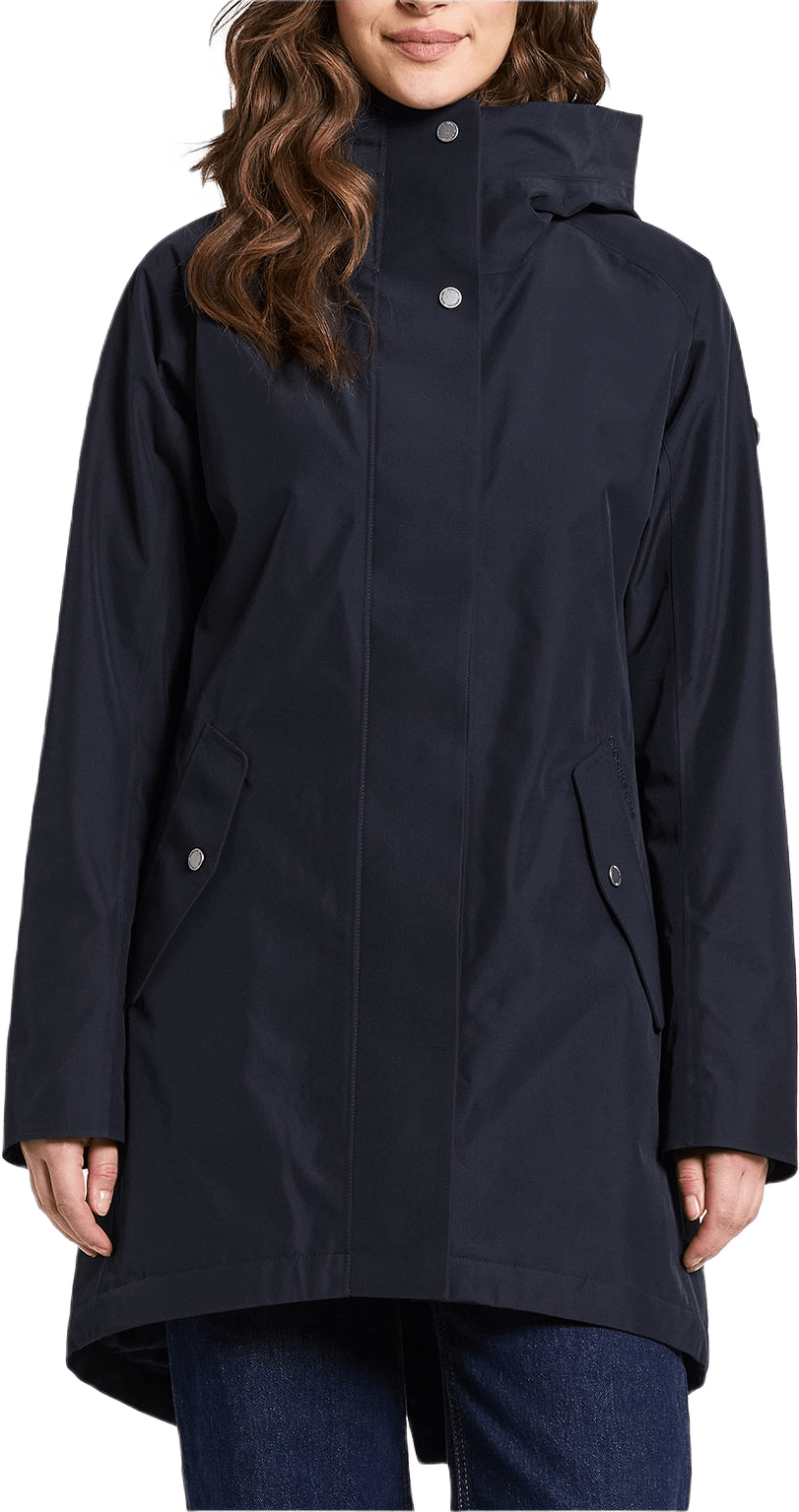 Alana Parka, från Didriksons, i färgen Dark Night Blue.