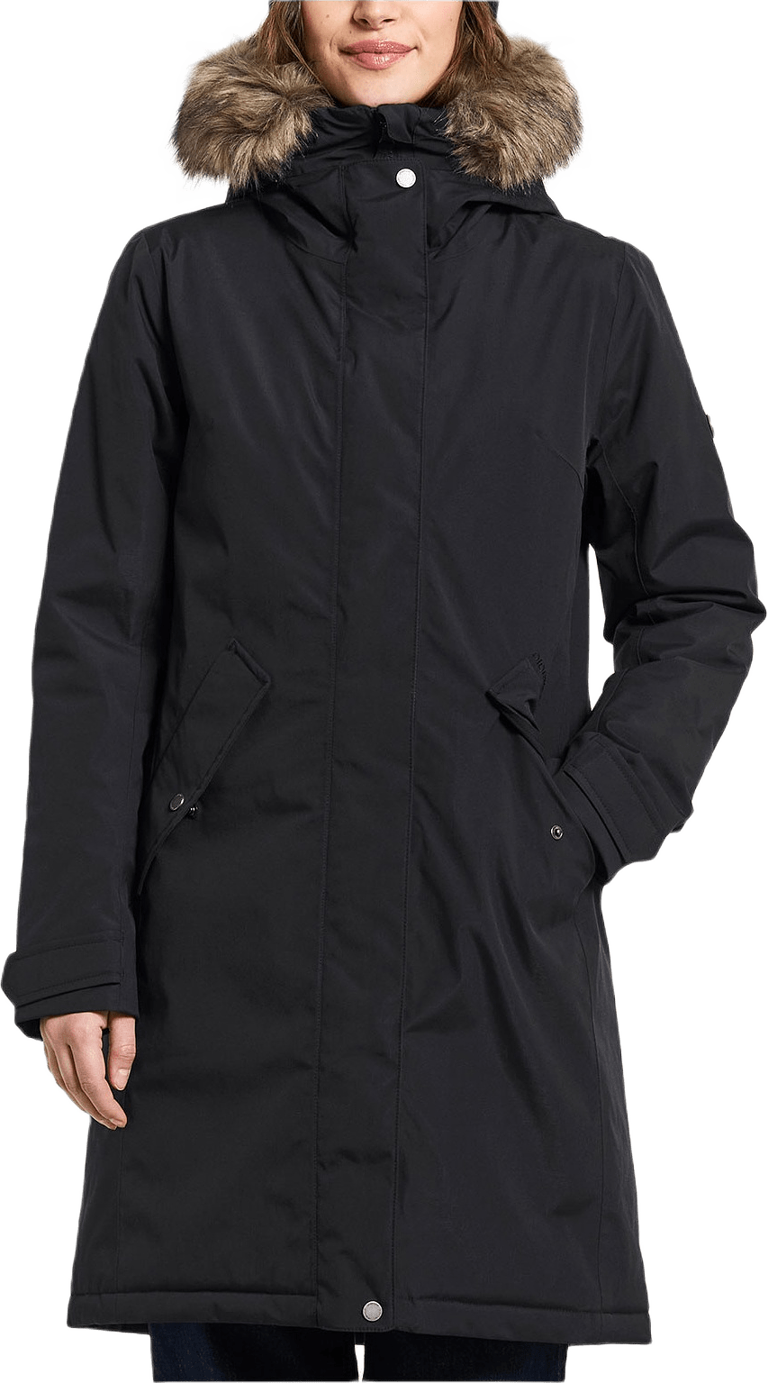 Erna Parka, från Didriksons, i färgen Black.