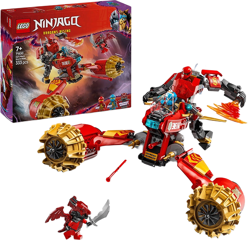 NINJAGO Kais robotstormförare 71830, från LEGO.