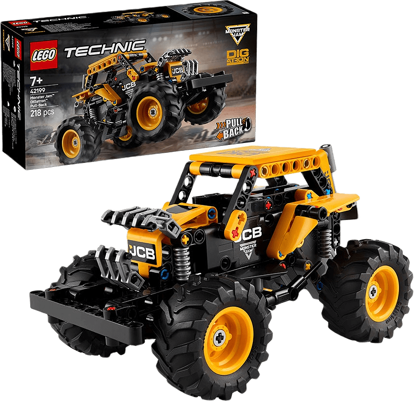 Technic Monster Jam™ DIGatron™ med pull-back 42199, från LEGO.