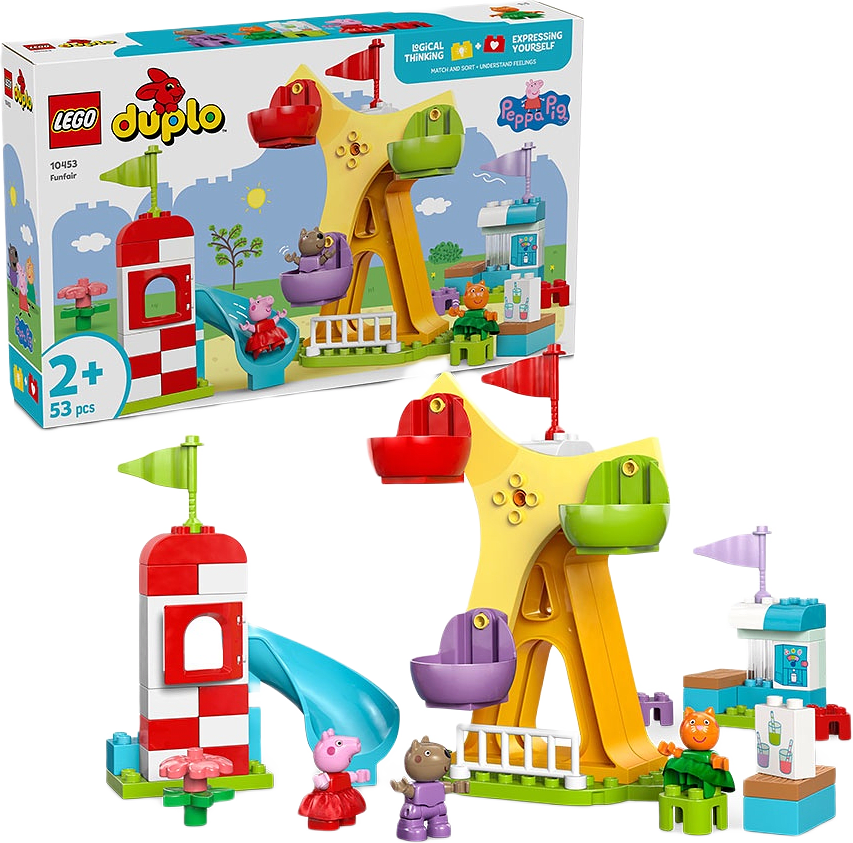 DUPLO Greta Gris Tivoli 10453, från LEGO.