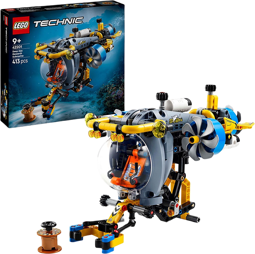 Technic Ubåt för djuphavsforskning 42201, från LEGO.