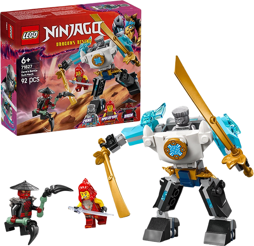 NINJAGO Zanes stridsrobotdräkt 71827, från LEGO.