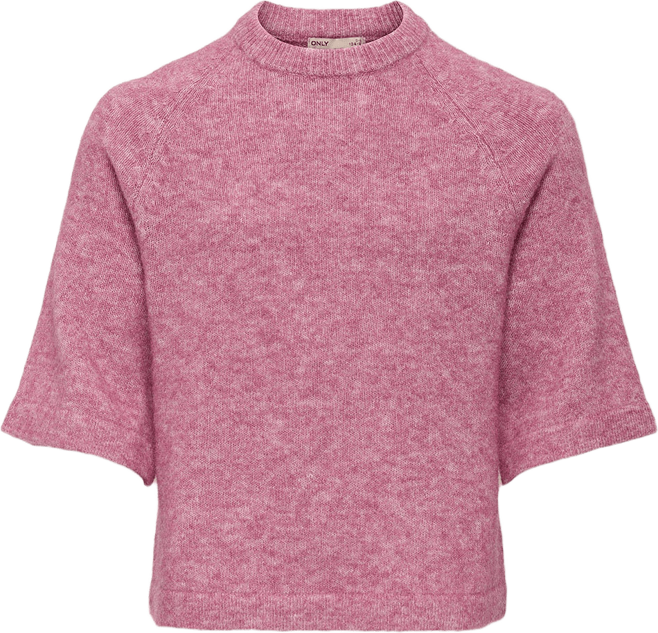 KOGEDENA stickad tröja, från Only, i färgen Mauve Orchid Melange.