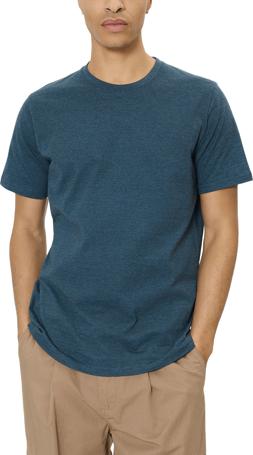 Jermane T-shirt, från Matinique, i färgen Blue Fusion.