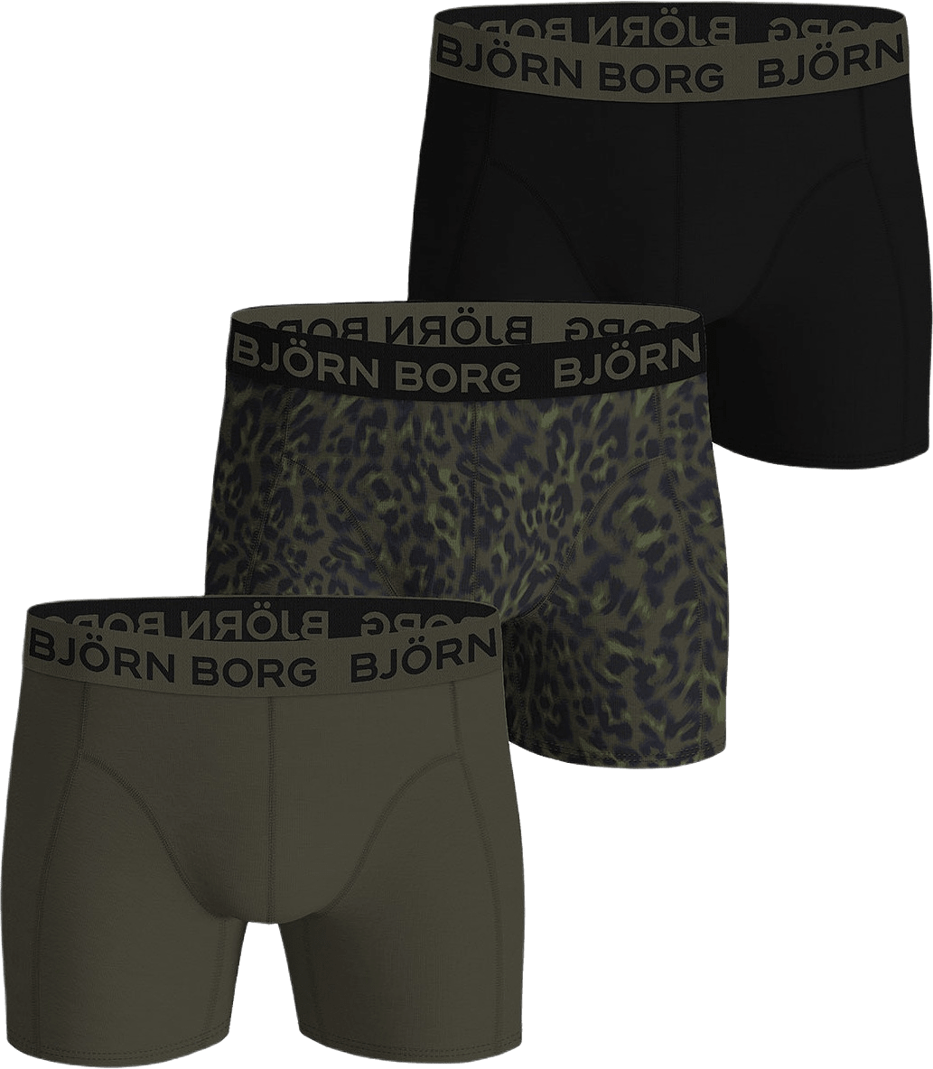 Cotton Stretch Boxer 3P, från Björn Borg, i färgen Multipack 3.