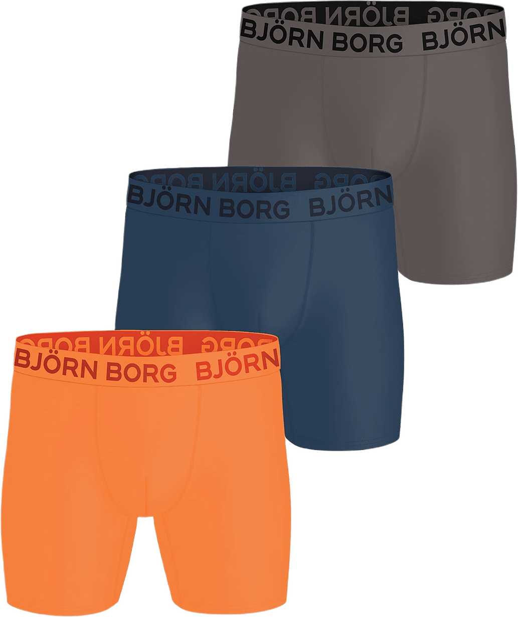 Sports Microfiber Boxer 3P, från Björn Borg, i färgen Multipack 1.
