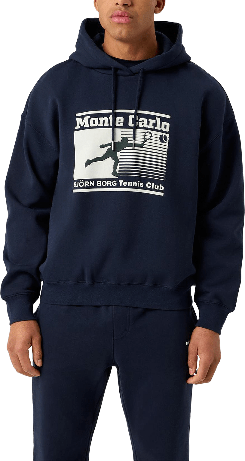 Borg Oversized Hoodie, från Björn Borg, i färgen Night Sky.