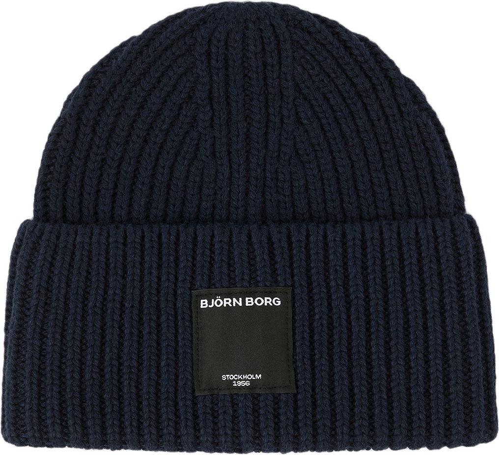 Centre Knit Beanie, från Björn Borg Sport, i färgen Night Sky.