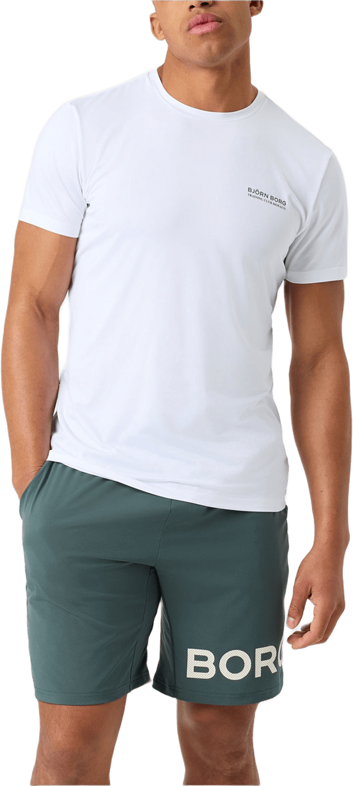 Borg Graphic T-Shirt, från Björn Borg, i färgen Brilliant White.