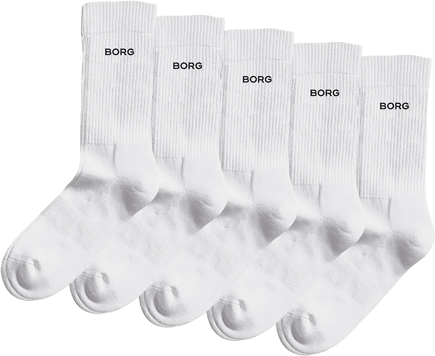 Essential Crew Sock 5P, från Björn Borg, i färgen Multipack 1.