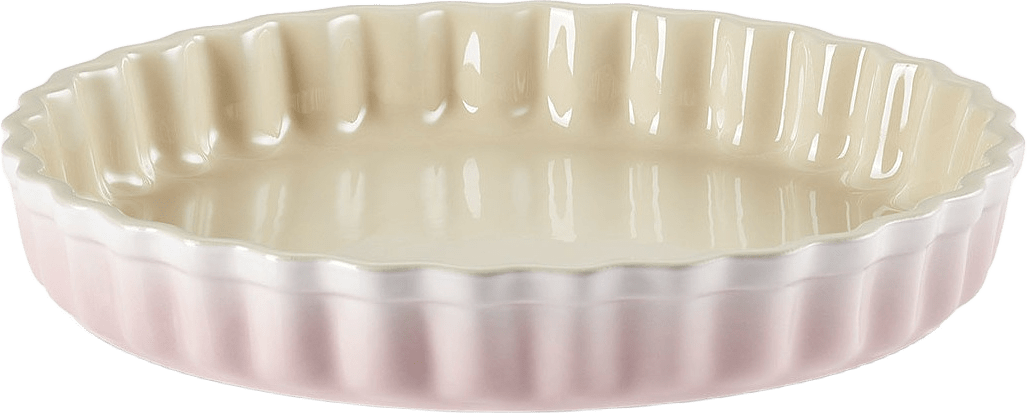 Signature Stengods Pajform 28Cm Shell Pink, från Le Creuset, i färgen Shell Pink.
