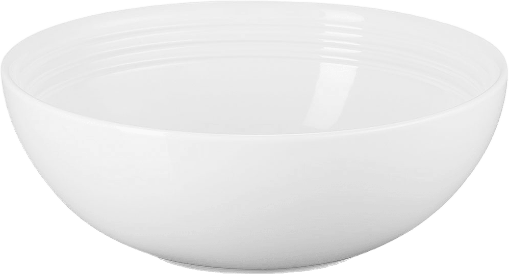 Signature Stengods Serveringsskål 24Cm White, från Le Creuset, i färgen White.