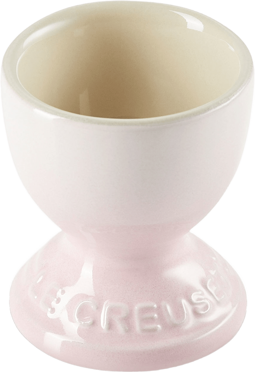 Signature Stengods Äggkopp Shell Pink, från Le Creuset, i färgen Shell Pink.