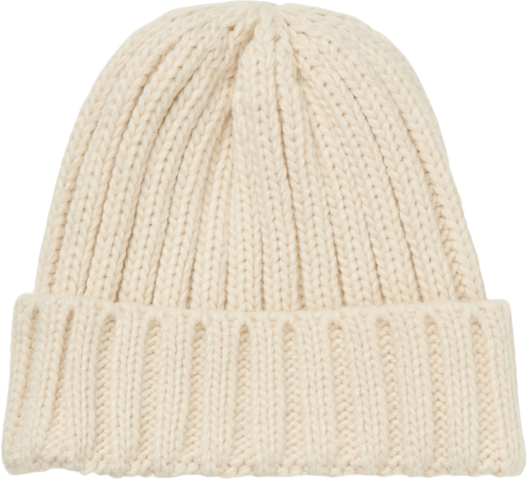 Walmer Beanie, från Becksöndergaard, i färgen Birch White.