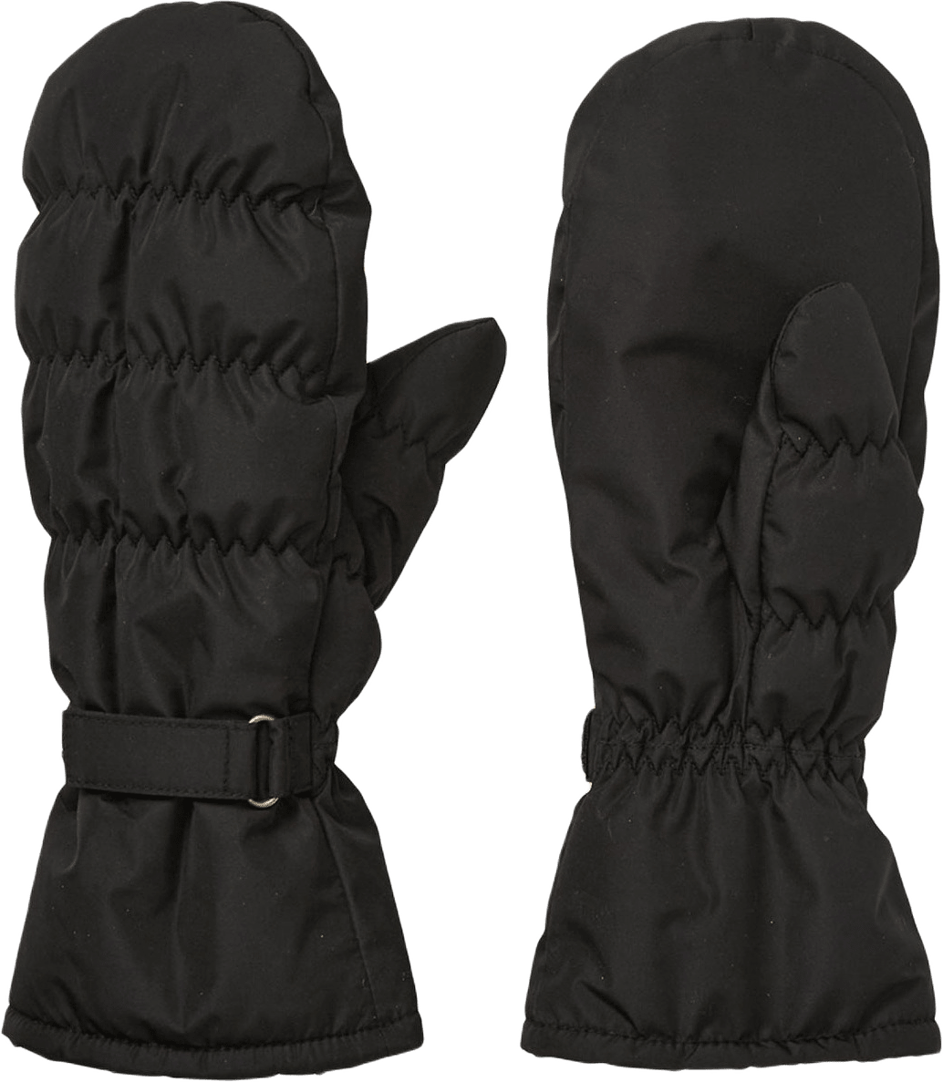 Padded Nylona Mitten, från Becksöndergaard, i färgen Black.
