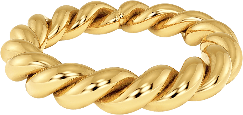 Twine Ring Gold, från Edblad, i färgen Gold.