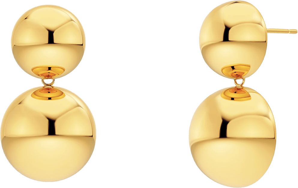 Sphere Earrings S Gold