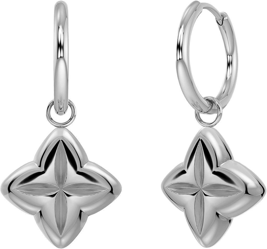 Scala Hoops L Steel