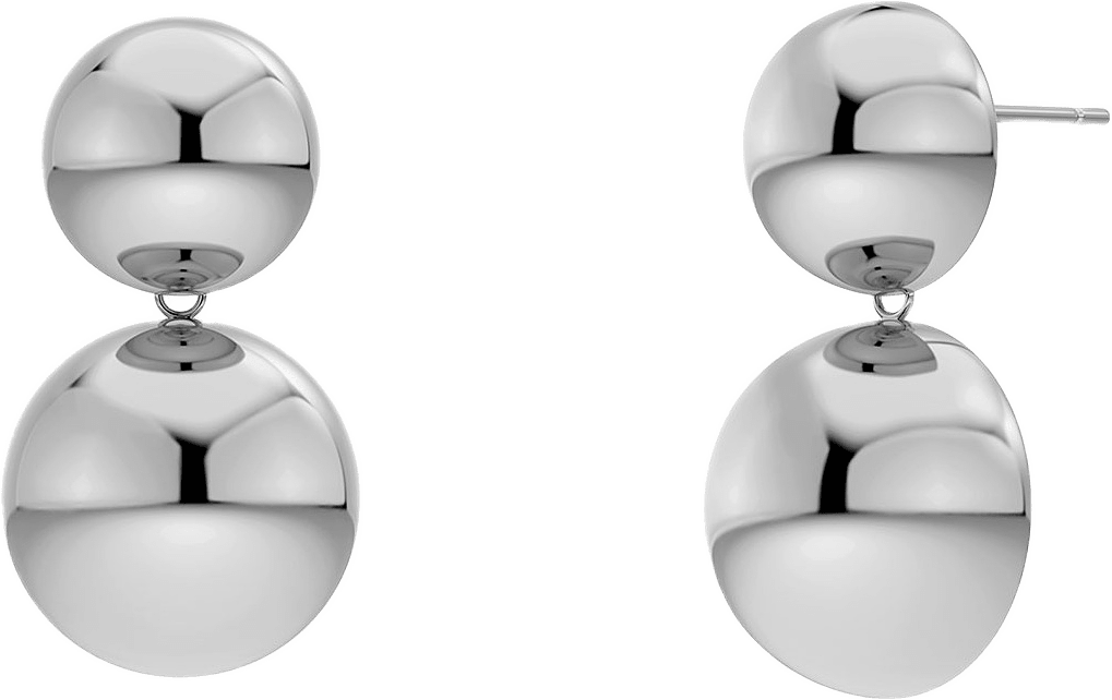 Sphere Earrings S Steel, från Edblad, i färgen Steel.