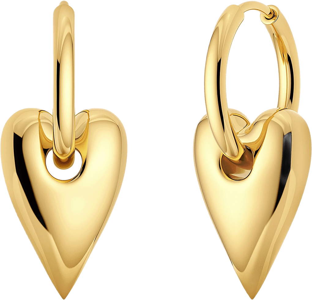 Amore Hoops L Gold
