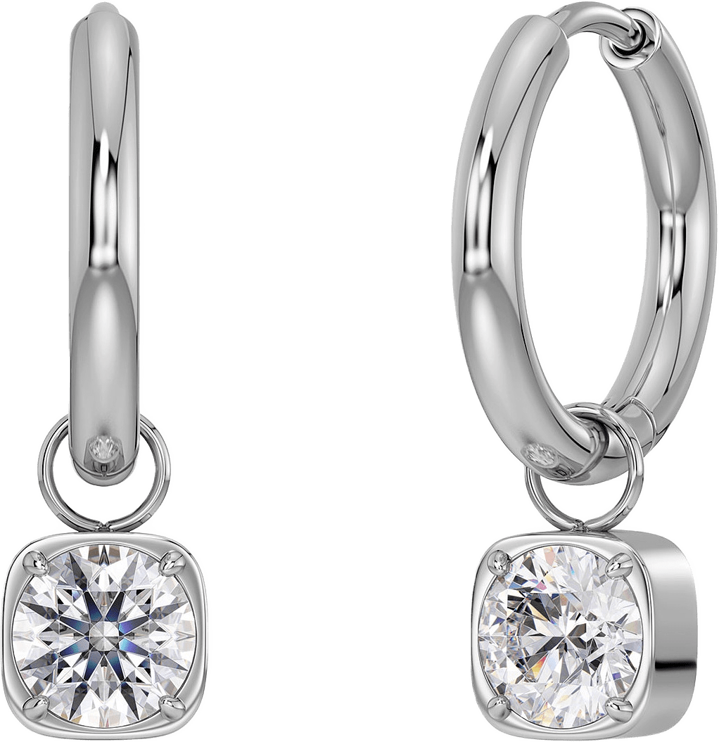 Gemma Hoops Steel